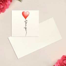 Открытка-мини I Love you, cердечко, 7×7 см 5352895