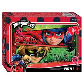 Пазл  60 эл. Step Puzzle "Леди Баг и Супер-Кот" 81255
