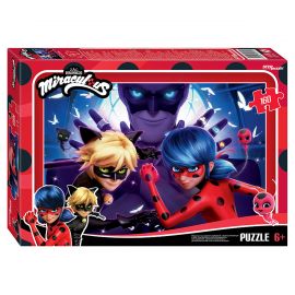 Пазл  160 эл. Step Pazzle "Леди Баг и Супер-Кот" 94170