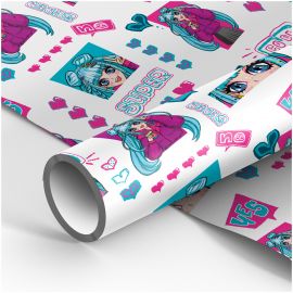 Упаковочная бумага глянц. 70*100см, MESHU "Super cool", 80г/м2 MS_53460