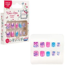 Lukky Нэйл-Арт набор №35 Bow Me Now (10 накладных ногтей) Т25764 Т25764