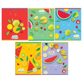 Тетрадь 12л., крупная клетка BG "Настоящие фрукты?" Т5ск12 55432