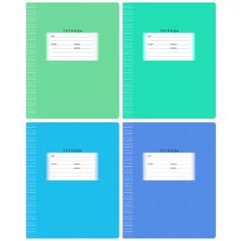 Тетрадь 12л., частая косая линия BG "Школьная", эконом Т5ск12 7332