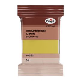 Полимерная глина Гамма "Хобби", охра желтая, 56г 1746