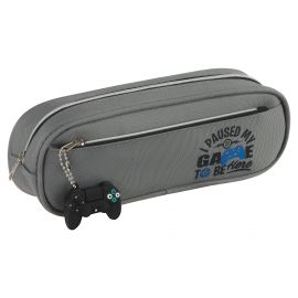 Пенал мягкий 225*80*50 MESHU "Game", полиэстер MS_65261