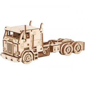 Конструктор деревянный ТРИ СОВЫ "Тягач", 14*5,8*6,5см, 130 деталей, картонная коробка ДКНС017