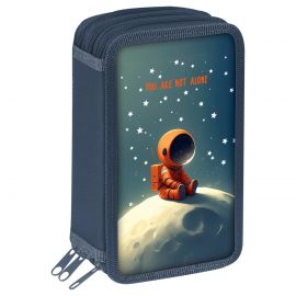 Пенал 3 отделения, 190*110 ArtSpace "On the moon", ткань ПТ12_О110001
