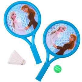 Ракетки 2 шт., воланчик и мячик, Холодное сердце 7751612