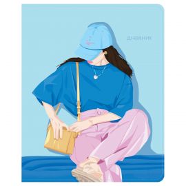 Дневник 1-11 кл. 48л. ЛАЙТ Greenwich Line "Your mood", иск. кожа, 3D УФ-печать, выб. лак, тон. блок, ляссе DSK_46880