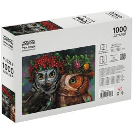 Пазл 1000 эл. ТРИ СОВЫ "Совы" ПК1000_48366