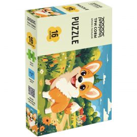 Пазл  16 эл. Maxi ТРИ СОВЫ "Щенок корги" ПК16М_64374