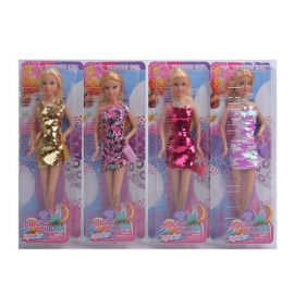 Кукла Defa Lucy "Модница" в платье с пайетками и аксесс. 8435 8435