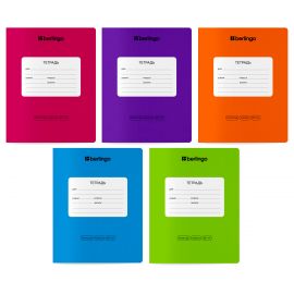 Тетрадь 18л., клетка Berlingo "Color Zone", 80г/м2, ассорти CBs_18300