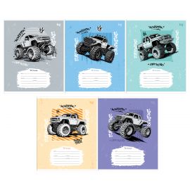 Тетрадь 18л., клетка BG "Крутые тачки" Т5ск18 47279