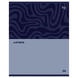Тетрадь предметная 48л. BG "Single colour" - Алгебра, эконом ТПск48 63775