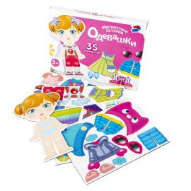 Игра магнитная "Одевашки. Лиза". 01912 01912