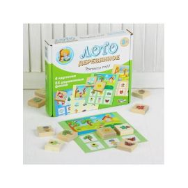 Лото деревянное "Времена года" 01952