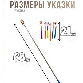 Телескопическая указка Лабубу 46071774551964
