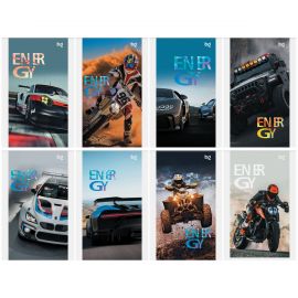 Блокнот А6 48л. на скрепке BG "Racing cars" Б6ск48 62647