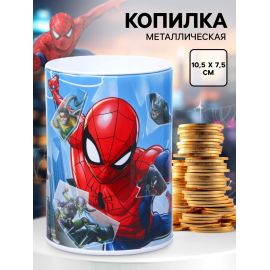 Копилка «Человек-паук», 7.5×7.5×10.5 см 10139758