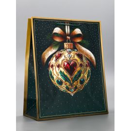 Пакет подарочный новогодний ламинированный, «Новогодний шар », 26×12×32 см 10911792
