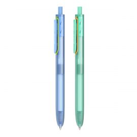 Ручка гелевая стираемая Berlingo "Writech.x300" синяя, 0,5мм, silent click CGp_55221