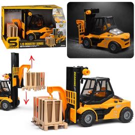 Погрузчик "Ричтрак" (свет, звук) в коробке JS130 JS130