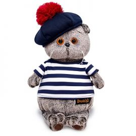 Басик в тельняшке и берете 22см Ks22-010