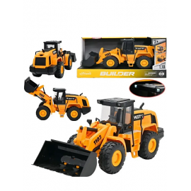 Бульдозер Builder инерц. свет. звук 1:10  WY1103A WY1103A