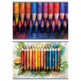 Альбом для рисования 40л., А4, на склейке BG "Карандаши", 120г/м2 АР4скл40 62616