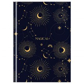 Бизнес-блокнот А5, 64л., евроформат, BG "Magic", матовая ламинация, тиснение фольгой ББ5т64_лм_тф 09871