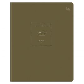 Тетрадь предметная 48л. BG "Сolor object" - Английский язык, soft-touch ламинация, тиснение фольгой, 70г/м2 ТП5ск48_лс_тф 09156