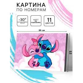 Картина по номерам с подрамником, 20×30 см, «Монстрик» 10923453
