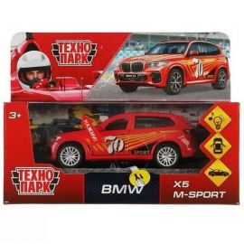 Машина металл свет-звук BMW X5 M-SPORT 12 см, двери, багаж 319003 319003