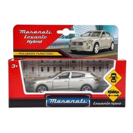 Машина металл maserati levante, 11,5 см,  двери, инерция, серебристый, 378390