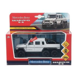 Модель металл свет-звук MERCEDES-BENZ g63 amg6х6 дв, инер., багаж. 14см 400925 400925