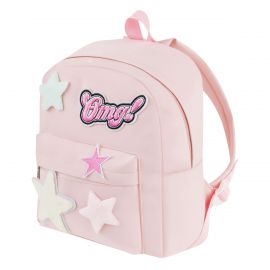 Рюкзак детский Först "Little Star" 32*25*11см, 1 отделение, 4 кармана, мягкая спинка, розовый AB_KS67568