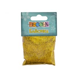 Decola Блестки декоративные,  размер 0,1 мм, 20 г, золото майя W041-203-0,1