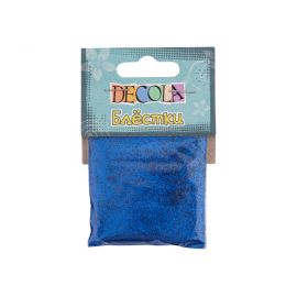 Decola Блестки декоративные,  размер 0,3 мм, 20 г, синий W041-224-0,3