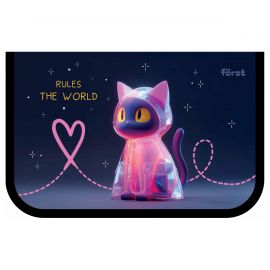 Пенал 1 отделение, 200*130 Först "The Star Cat" (Звездный кот), ткань ПТ4-Л130004