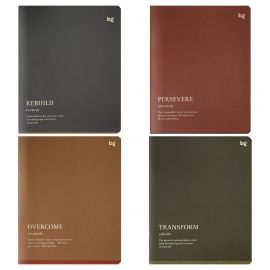 Тетрадь 96л., А5, клетка BG "Стойкость", рельефный картон, тиснение фольгой Т5ск96_т 57664