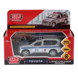 Металлическая машинка "TOYOTA PRADO Полиция" (Технопарк) 259358