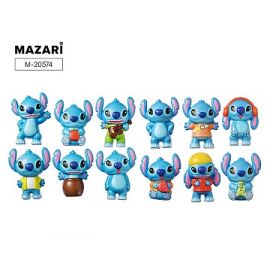 Игрушка-антистресс УШАСТИК 10.5*8 см, ассорти 12 дизайнов, ПВХ- сетка M-20574 M-20574