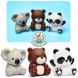 Набор игрушек для купания "Пандочка, мишка и коала" в пакете Y0126 Y0126