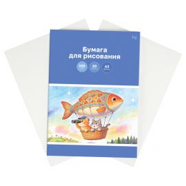 Папка для рисования А3, BG "Путешествие", 20л., 120г/м2 Пр20А3_72254