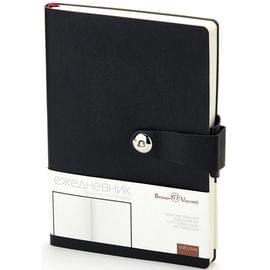 Ежедневник недатированный А5, 147х212мм, 136л, PRIMAVERA черный 3-536/05 851853