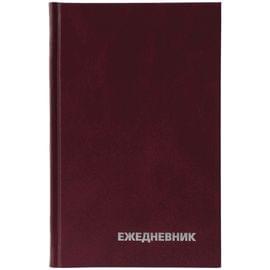 Ежедневник недатир. А5, 160л., бумвинил, OfficeSpace, бордовый ЕН-БВ_1327