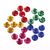 Стразы для творчества КРУГЛЫЕ, ЦВЕТ АССОРТИ, 10мм, 30г, ОСТРОВ СОКРОВИЩ, 661220 661220 
