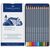 Карандаши акварельные художественные Faber-Castell "Goldfaber Aqua", 12цв, метал. коробка 114612