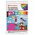 Цветная бумага А4 мелованная САМОКЛЕЯЩАЯСЯ, 10л. 10цв, 80г/м2, BRAUBERG, 124721 124721